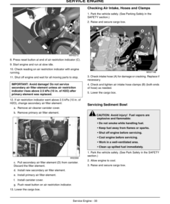 Alternative view of John Deere TH 6X4 Gator Utility Vehicle (Diesel) North America (050001-070000) Operator's Manual (OMM161191)