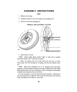 Alternative view of John Deere Van Brunt 'H-3' Lime Distributor, 'H-4' Road Maintainer Models Operator's Manual (OMM161253)