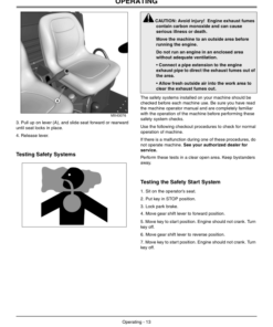 Alternative view of John Deere TH (6x4) Gator Utility Vehicle (Gas) North America (050001-070000) Operator's Manual (OMM161295)