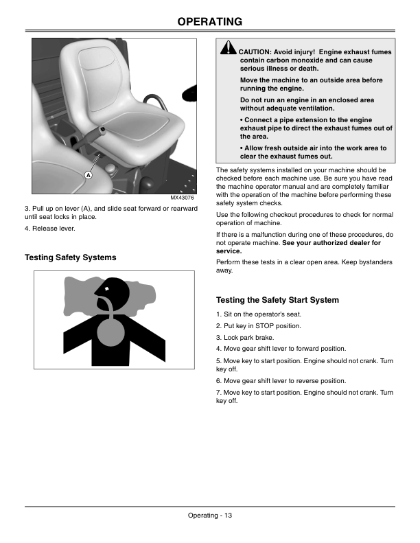John Deere TH (6x4) Gator Utility Vehicle (Gas) North America (050001-070000) Operator's Manual (OMM161295) - Image 2