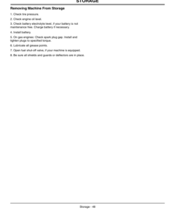 Alternative view of John Deere TH Gator Utility Vehicle (Gas) Export Edition (050001- ) Operator's Manual (OMM161296)