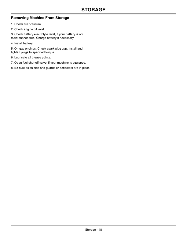 John Deere TH Gator Utility Vehicle (Gas) Export Edition (050001- ) Operator's Manual (OMM161296) - Image 2