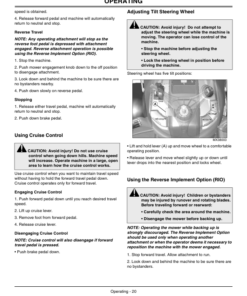 Alternative view of John Deere Select Series??X?00 Multi-Terrain Series Tractors Operator's Manual (OMM161610)