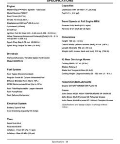 Alternative view of John Deere X300R Select Series Tractors Operator's Manual (OMM161630)