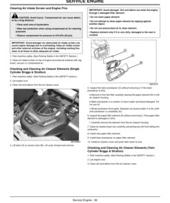 Alternative view of John Deere Z225, Z245, Z425, Z445 & Z465 Residential Zero-Turn EZTrak Mower Operator's Manual (OMM162468)