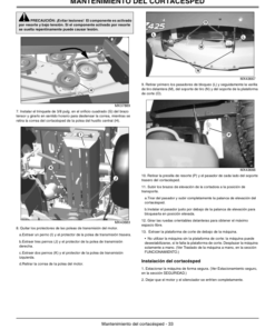 Alternative view of John Deere Z425 Residential Zero Turn Mower Operator's Manual (OMM162472)