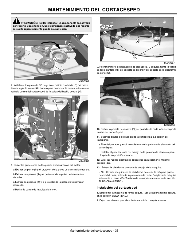 John Deere Z425 Residential Zero Turn Mower Operator's Manual (OMM162472) - Image 2