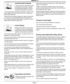 Alternative view of John Deere CX Gator Utility Vehicle (080001-) Operator's Manual (OMM162861)