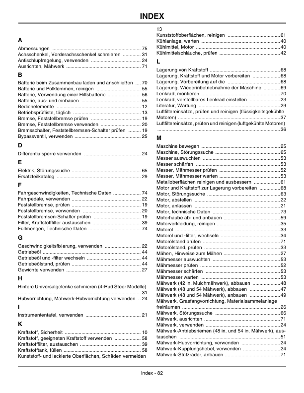 John Deere X534 & X540 Select Series Tractors Export Edition (060001-070000) Operator's Manual (OMM163308) - Image 2