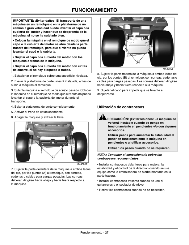 John Deere X534 & X540 Select Series Tractors Export Edition (060001-070000) Operator's Manual (OMM163308) - Image 3