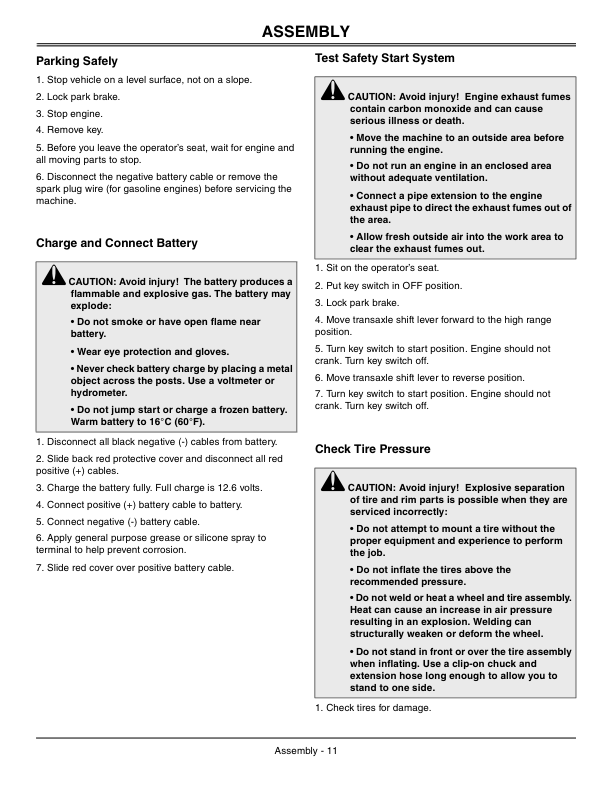 John Deere 855D XUV Gator Export Edition (010001-030000) Operator's Manual (OMM163415) - Image 2