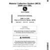 John Deere 580H, 580L Material Collection System (MCS) Operator's Manual (OMM164021)