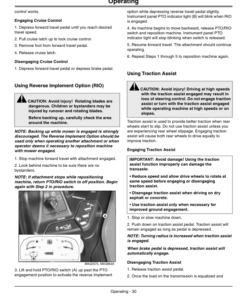 Alternative view of John Deere X700, X720, X724, X728 & X729 Ultimate Select Series Tractor (070001-) Operator's Manual (OMM164429)