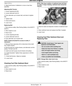 Alternative view of John Deere Select Series Tractor - X740, X744, X748, X749 (070001-) Operator's Manual (OMM164430)