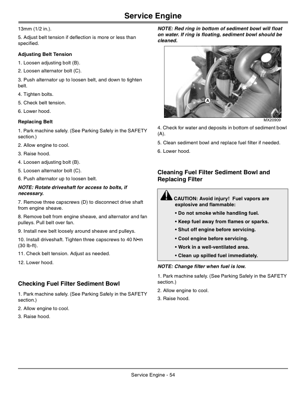 John Deere Select Series Tractor - X740, X744, X748, X749 (070001-) Operator's Manual (OMM164430) - Image 2