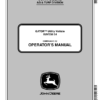John Deere XUV S4 550 Gator Utility Vehicle Export Edition (010001-030000) Operator's Manual (OMM164573)