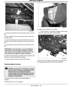 Alternative view of John Deere XUV S4 550 Gator Utility Vehicle Export Edition (010001-030000) Operator's Manual (OMM164573)