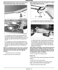 Alternative view of John Deere X305R Select Series Tractor (Export) Operator's Manual (OMM164741)