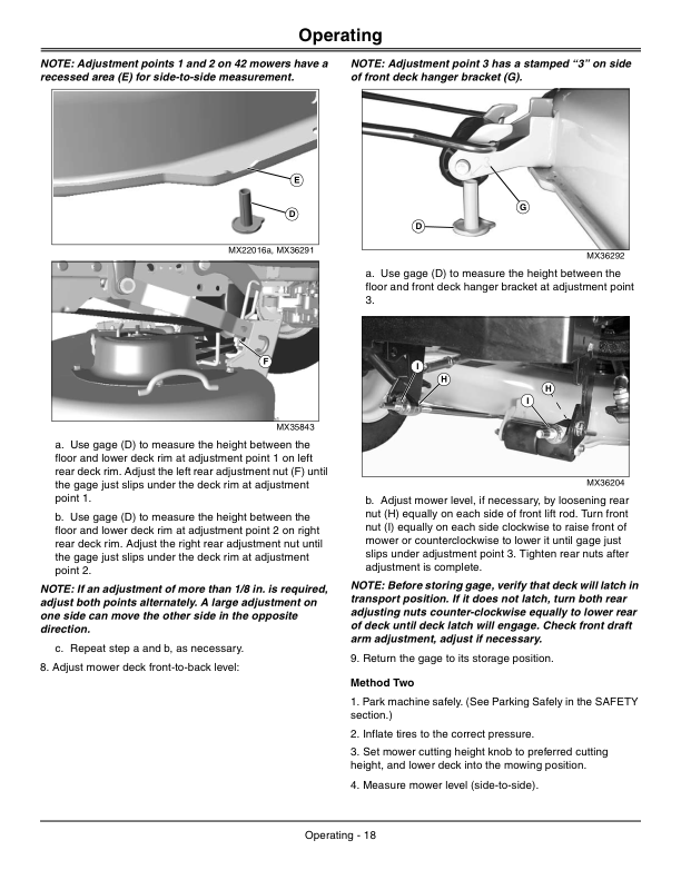 John Deere X305R Select Series Tractor (Export) Operator's Manual (OMM164741) - Image 2