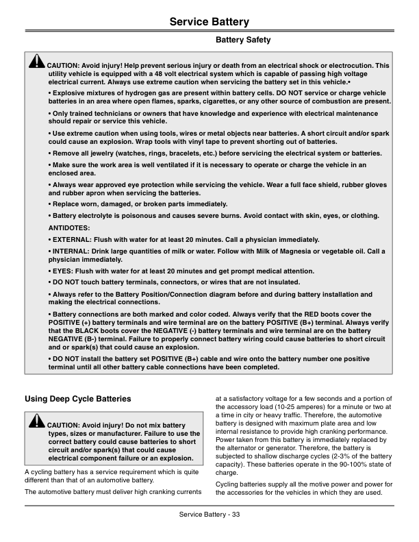 John Deere TE Gator Utility Vehicles North America (070001-090000) Operator's Manual (OMM165037) - Image 2