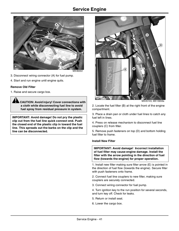 John Deere 625i XUV Gator North America (030001-060000) Operator's Manual (OMM165096) - Image 2
