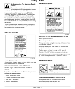 Alternative view of John Deere HPX-4x4 Gator Utility Vehicle Diesel North America (100001-110000) Operator's Manual (OMM165099)
