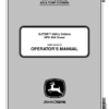 John Deere HPX 4x4 Diesel Gator Utility Vehicle Export Edition (100001-110000) Operator's Manual (OMM165102)