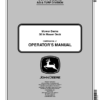 John Deere 38 Inch Mower Decks (070001-) X300 Lawn Tractors Operator's Manual (OMM166158)