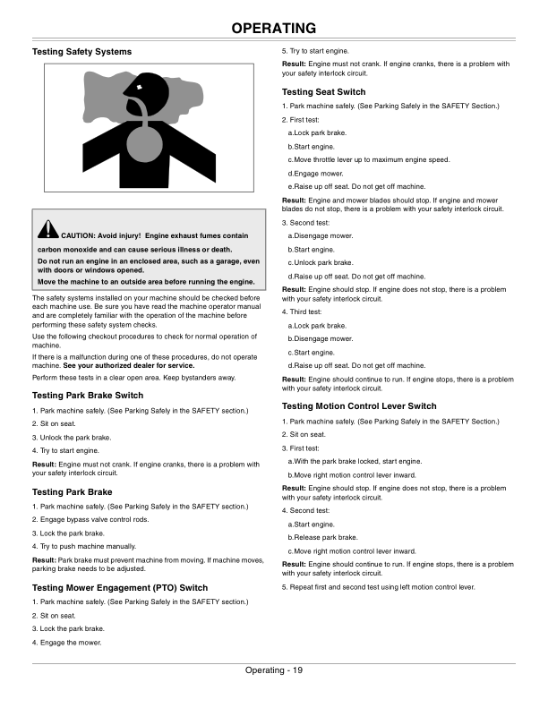 John Deere Z200 series EZtrak Z235, Z255 (NA) Operator's Manual (OMM166319) - Image 2