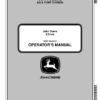 John Deere EZtrak Z235, Z255 (NA) Operator's Manual (OMM166320)