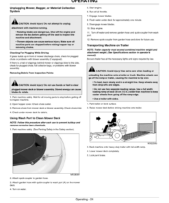 Alternative view of John Deere EZtrak Z235, Z255 (NA) Operator's Manual (OMM166320)