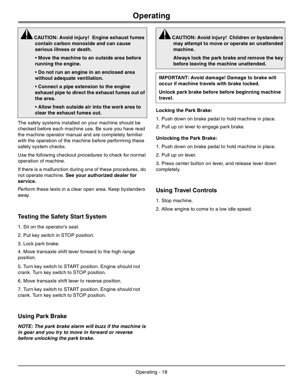 John Deere XUV 825i Gator Utility Vehicle North America (040001-060000) Operator's Manual (OMM166799) - Image 2