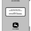 John Deere Select Series X500 Multi-Terrain Series Tractors (EX) Operator's Manual (OMM167794)