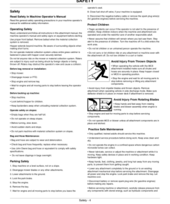 Alternative view of John Deere 2-Bag Bagger For 42-Inch, 48-Inch Mower Decks Operator's Manual (OMM168257)
