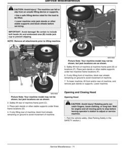 Alternative view of John Deere 625i XUV Gator North America (060001-080000) Operator's Manual (OMM168318)