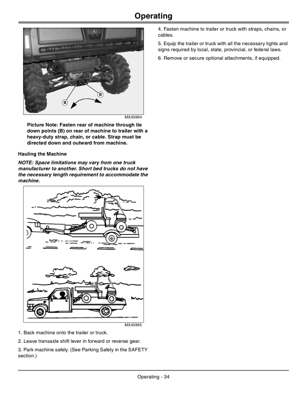 John Deere 855D XUV Gator North America (060001-080000) Operator's Manual (OMM168320) - Image 2