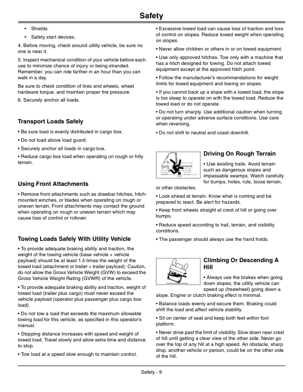 John Deere 855D XUV S4 Gator North America (060001-080000) Operator's Manual (OMM168322) - Image 2
