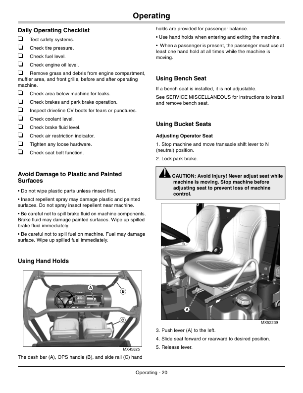 John Deere XUV 825i Gator Utility Vehicle Export Edition (060001-080000) Operator's Manual (OMM168343) - Image 3