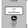 John Deere EZtrak (EX) Operator's Manual (OMM168435)