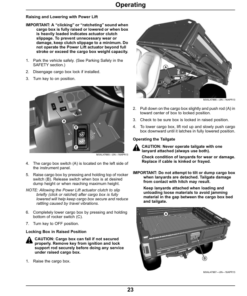 Alternative view of John Deere TH 6X4 Gator Utility Vehicle (Diesel) Export Edition (070001-110000) Operator's Manual (OMM168629)