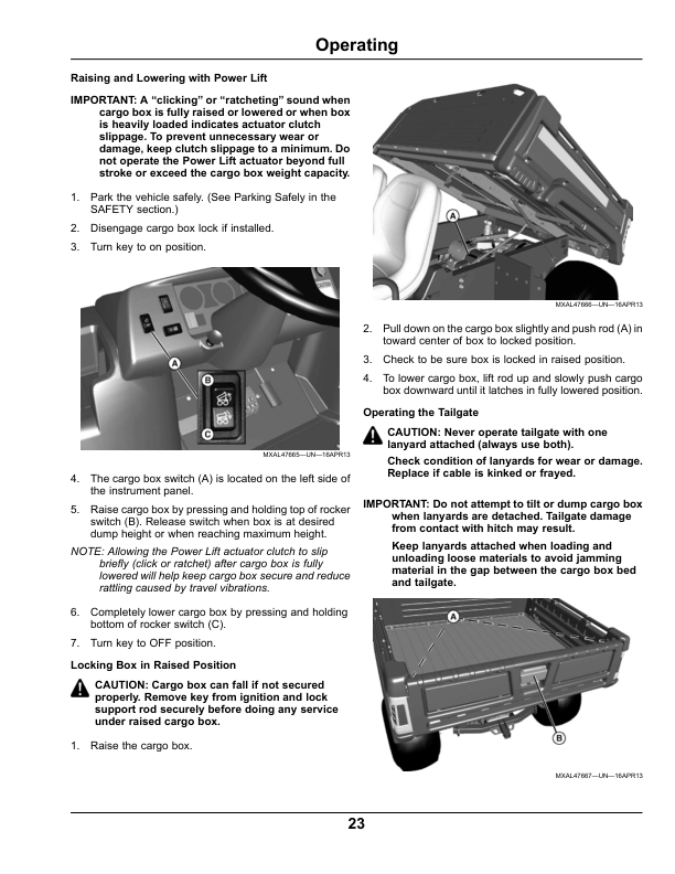 John Deere TH 6X4 Gator Utility Vehicle (Diesel) Export Edition (070001-110000) Operator's Manual (OMM168629) - Image 2