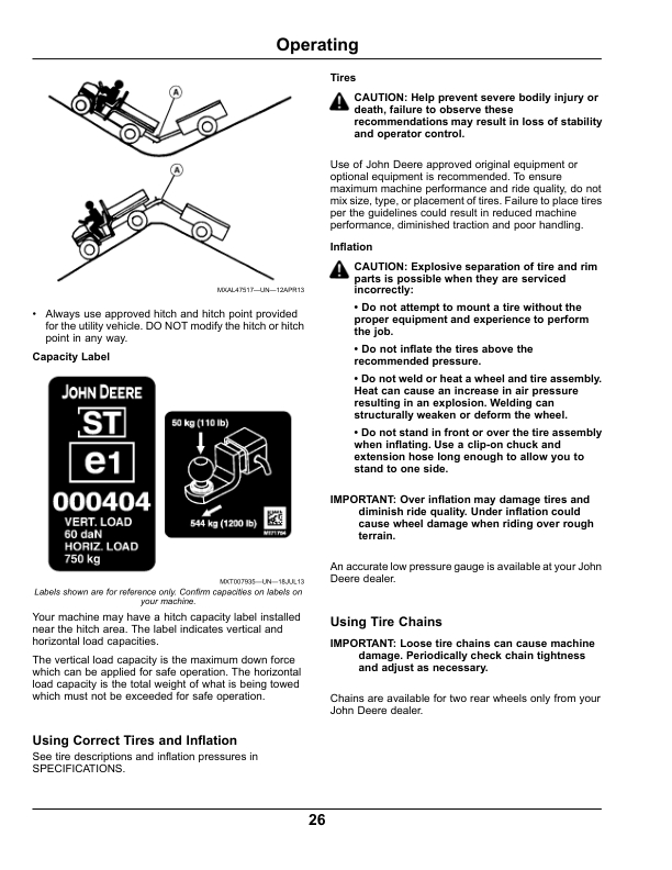 John Deere TX Turf Gator Utility Vehicle Export Edition (070001-) Operator's Manual (OMM168723) - Image 2
