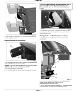 Alternative view of John Deere 2-Bag Bagger For EZtrak Series Operator's Manual (OMM169310)