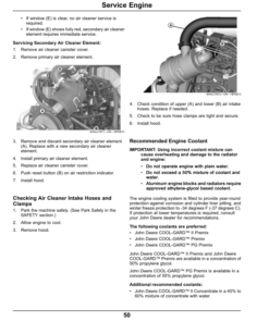 Alternative view of John Deere X750 X754 & X758 Tractors Export Edition (010001-020000) Operator's Manual (OMM169420)