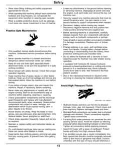 Alternative view of John Deere X950R Tractor Export Edition (010001-020000) Operator's Manual (OMM170237)
