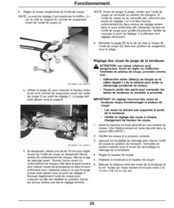 Alternative view of John Deere X305R Select Series Tractors (280001-) Operator's Manual (OMM170564)