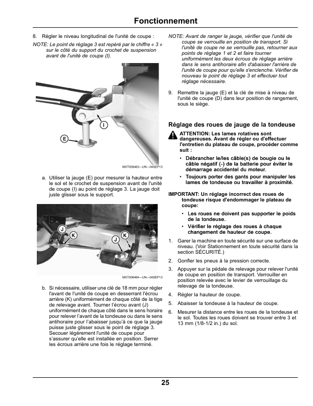 John Deere X305R Select Series Tractors (280001-) Operator's Manual (OMM170564) - Image 2