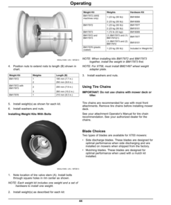 Alternative view of John Deere X750 X754 & X758 Tractors North America (020001-030000) Operator's Manual (OMM170830)