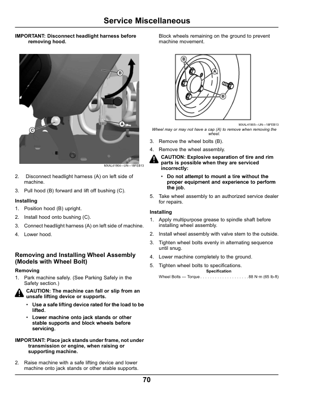 John Deere X750 X754 & X758 Tractors Export Edition (020001-030000) Operator's Manual (OMM170831) - Image 2