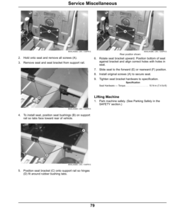 Alternative view of John Deere 855D XUV Gator North America (080001-100000) Operator's Manual (OMM171370)